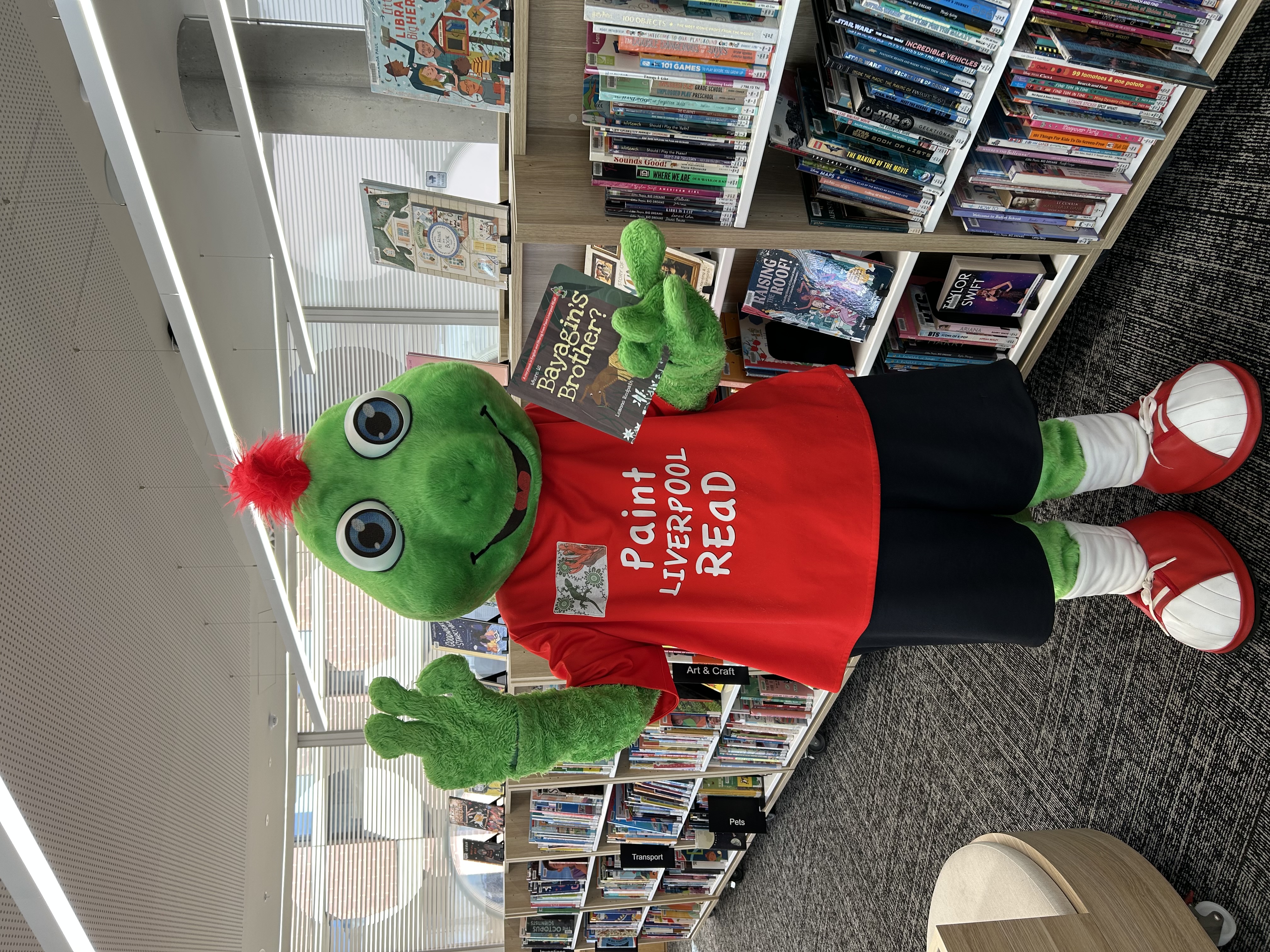GoGo Gecko Image in Library