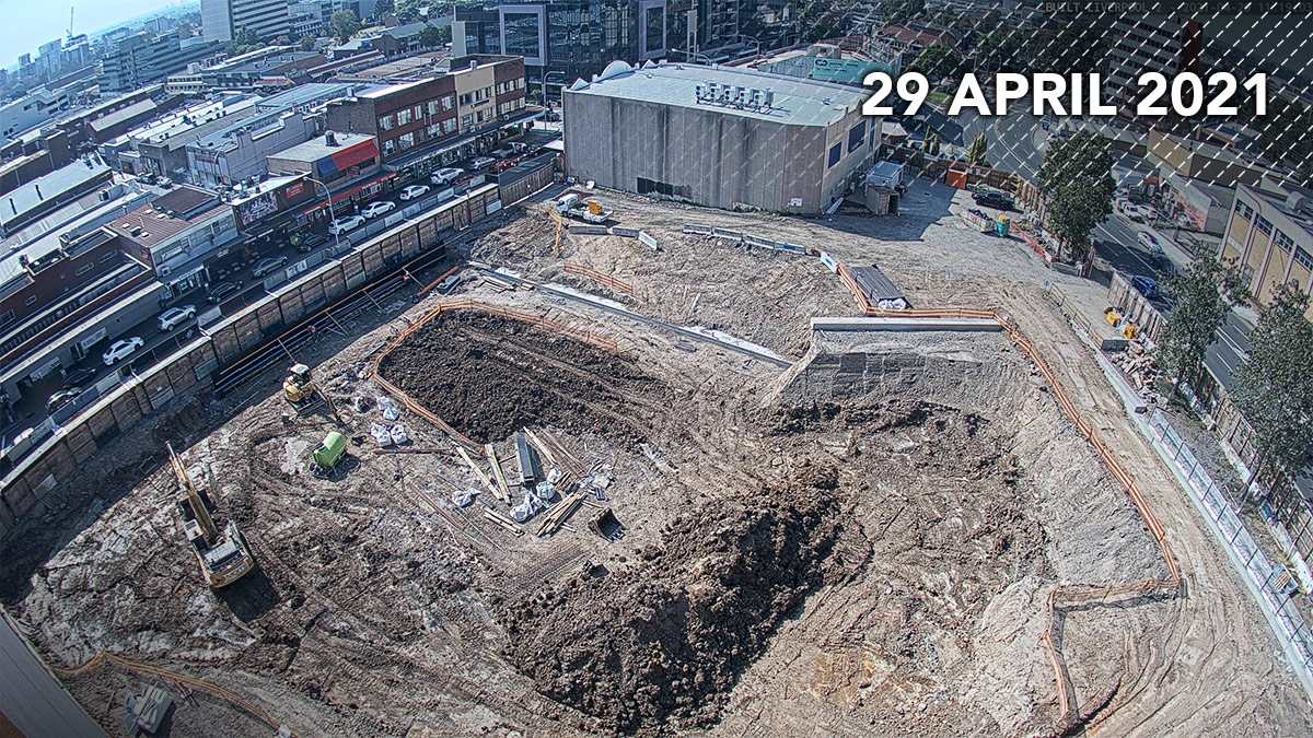 Civic Place Construction 29 April 2021