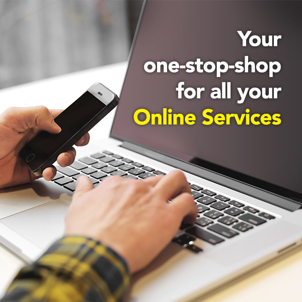Your one-stop-shop for all your online services